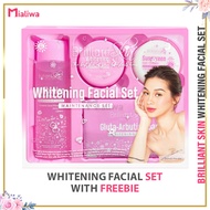 Brilliant Skin Rejuvenating Set Whitening Facial Set Tomato Set Pampaputi Exfoliating Moisturizing B