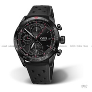 ORIS 0177476617784-Set RS Men Watch AUDI SPORT LIMITED EDITION III Chronograph 44mm Rubber Strap Bla