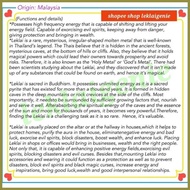 Leklai Pendant (Small Size), Natural Leklai Ore Stone, Amulet, Leklai, lridescent Goethite (S51