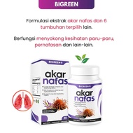 BUY 1 FREE 1 [ Akar Nafas ] Sesak Nafas Batuk Berkahak Asthma , kesihatan paru-paru , parugo 30 caps