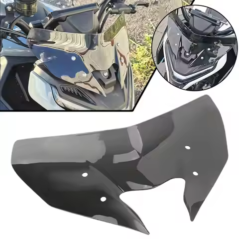 Motorcycle Racing Windshield For CFMOTO 675 NK NK675 Adjustable Windscreen Motorcycle Wind Deflector