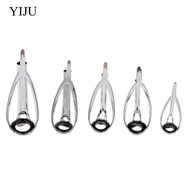 YIJU 5pcs Rod Tip Repair Kit Rod Repair Kit Stainless Steel Ceramic Ring Guide Rod