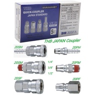 JAPAN TAIWAN THB Coupler Quick Coupler Compressor Quick Coupler Air Hose Quick Coupler 20SH 20PH 20P