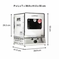 Oven gas portable hock stainless steel 