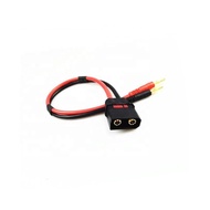 Qs8-s Model Aircraft Male to Balance Charger 4.0mm Machine Adapter Cable Plug Banana Lithium Battery