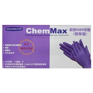 < AQUAGLOVE > (M: 6.2g) 9 Inch NBR Purple Gloves/Powder-Free Gloves/Food Use [Izu Clean Room Consuma