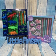 Pencil and eraser smiggle/smiggle set/smiggle pencil set/smiggle pencil