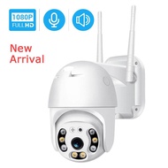 【ไม่พอใจ คืนได้ !】กล้องวงจรปิด icsee outdoor สีเต็ม IP Camera 3MP PTZ IP Camera ICsee App กล้องวงจรป