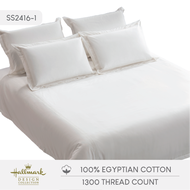 Hallmark Grandeur Egyptian Embroidery Cotton Bed Sheet Set | 1300TC