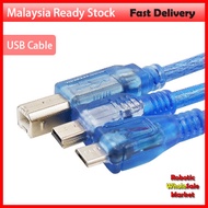 30CM Mini / Micro / Square USB Cable for Arduino for UNO R3,Mega 2560,Nano,Due R3,Leonardo,Pro micro