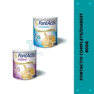 FONTACTIV COMPLETE / DIABEST Vanilla Flavour 800g Complete Nutrition for adults, elderly