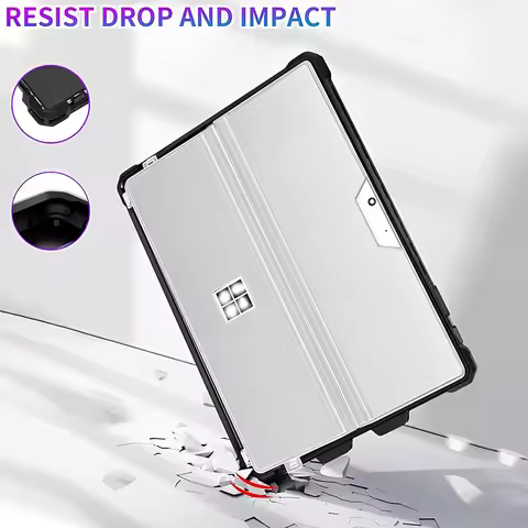 Protective Rugged Cover Case for Microsoft Surface Pro 6/Pro 5/Pro 4 Rugged Cover Case for Microsoft