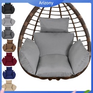 《penstok》 Egg Hanging Chair Seat Pad Removable Machine Washable Egg Chair Cushion Comfortable Swing 