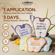 LANBENA Milk Peeling Foot Mask Aloe Vera Nourishing Exfoliating Dead Skin Removal Lavender Foot Care