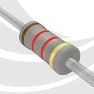 Jinggang Electronic Carbon Film Resistor 1W 1.2K 5%