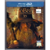 THE HOBBIT - AN UNEXPECTED JOURNEY (3D BLURAY + NORMAL BLURAY ORIGINAL)