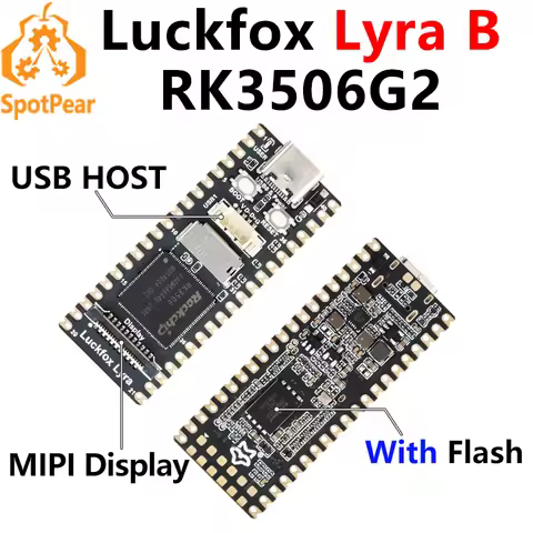 Luckfox Lyra B Flash-Boot Version RK3506G2 Rockchip Linux Board RK3506 For MIPI/DSI Display Cortex-A