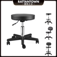 CJ High Stool Beauty Liftable Bar CJ WW Salon Laboratory Chair PU Surface Metal Bracket Rotating Rol