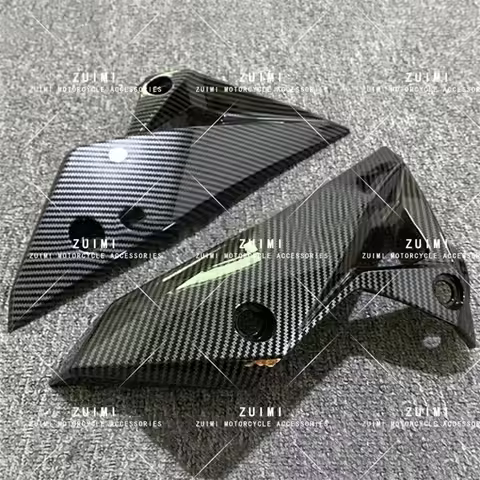 Fit For KAWASAKI Z 800 Z800 2013- 2016 Carbon Fiber Paint Lower Bottom Oil Belly Pan Cover Fairing C