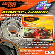 AUTOMATIC DOUBLE CLASPS DAYTONA RACING NEWBEAT, SCOOPY NEW, GENIO NEW ESP ECO ULTRADRIVE CARBON KEVL