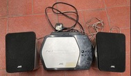 清屋平讓 二手 JVC CD MP3 Player Radio System CD/MP3 播放機 收音機 連雙喇叭