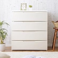 Iris Ohyama RC-724 Chest, 4 Tiers, Ready to Use, Made in Japan, Width 28.3 x Depth 16.3 x Height 31.