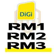 DiGi Prepaid Topup RM1, RM2, RM3, RM5 (Direct Topup)