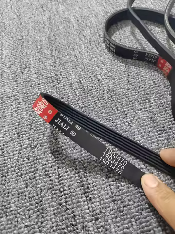 2pcs Rubber multi-groove belt 190J470 for treadmill and lawn mower 4/5/6/7/8/9/10/12/15ribs PJ Peak 