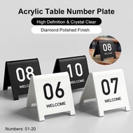 Kiosk Menu Holders Cafeteria & Fast Food Digital Order Self-Order Kiosk Custom Acrylic Multi-Functio