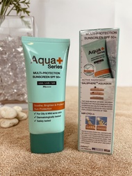< ส่งฟรี > กันแดด ผิวแพ้ง่าย Aqua+ series multi-protection sunscreen spf50+ 50ml.