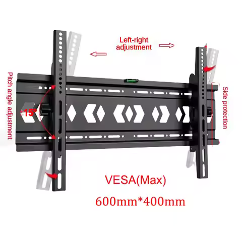 BEISHI Universal TV Stand Rack Wall-Mounted Display for Most 40-80 Inch TVs Max VESA 600x400mm Hold 