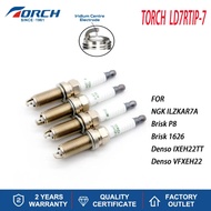 4-8PCS Iridium Spark Plugs Torch LD7RTIP-7 Replace for Candles ILKAR7J7G(91121) ILKAR7F7G(90061) ILK