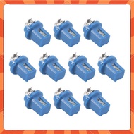 【Sunshinesea】10Pcs LED Bulb Meter Dash B8-5D T5 Lamp with Holder Blue Tuning Auto Car Light
