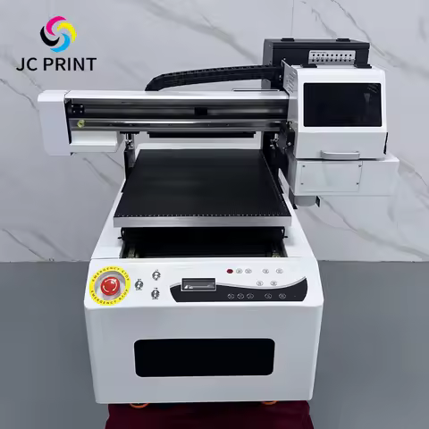 Acrylic Glass Photo Decorative Painting Canvas Clothes Logo UV Printing Machine 40*50cm A2 Size UV ​