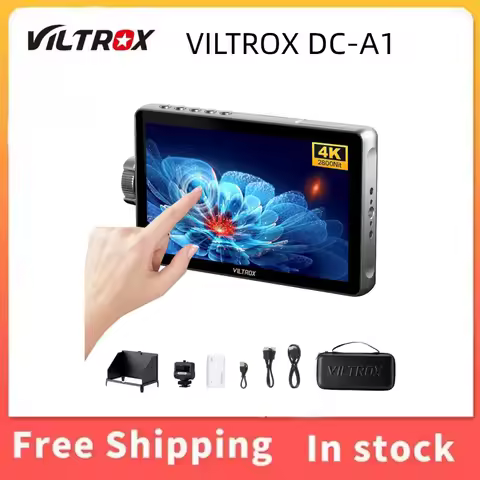 VILTROX DC-A1 7" Camera Field Monitor with Touchscreen, 2800nit Sunlight-Viewable Display, 3D LUT Im