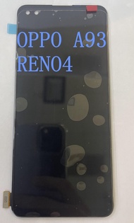 หน้าจอ lcd oppo RENO4 /A93 AAA สแกนนิ้วไม่ได้ แถมฟรีไขควง +กาวติดหน้าจอ