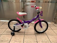 二手現貨 16寸Trinx紫/粉紅小童單車