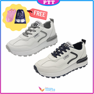 Sepatu Sneakers Wanita  Sport Tali Casual Women Shoes Sport Fashion Korea Antislip 7001 PTT