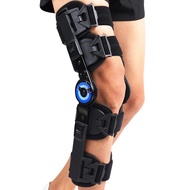 Hinged Rom Knee Brace, Adjustable Post Op Knee Immobilizer For Acl, Mcl, Pcl Injury, Orthopedic Prot