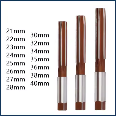 Reamer 21-40mm 21/22/23/24/25/26/27/28/30/32/34/35/36/38/40mm CNC Chuck Milling Cutter Straight Hand