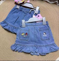 Sanrio女童牛仔裙