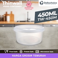 Thinwall premium food container 450ml roundBENING