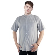 KATUN Oregano-Plain Cotton Ajman Kaftan-Grey Size ML Xl