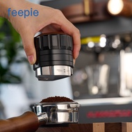 Feepie อุปกรณ์กดผงสแตนเลสแบบมีแรงโน้มถ่วงด้วยตนเองของร่มร่มอุปกรณ์เครื่องชงกาแฟแบบอิตาลีแบบไม่ต้องปรับ
