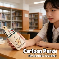 Cartoon Cartoon Cartoon Zipper PU Style Portable Cartoon Card Holder Cartoon Card Holder Cartoon Car