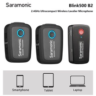 ไมค์ Saramonic Blink 500 Ultracompact 2.4GHz Dual-Channel Wireless Microphone System DSLR Mirrorless