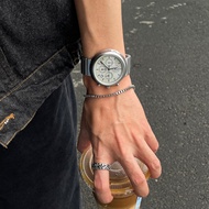 [CILOA] Men's Retro Simple High-End Waterproof Multifunctional Quartz Watch [637]