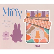 Miffy 柔軟布 套裝 (S127) - 單人 (3件套) #床笠被袋枕袋 #床舖 床套 床單 床冚 被舖 被套 被單 枕頭袋 枕頭套