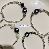 8ball Bead Bracelet/Beads Bracelet 8ball