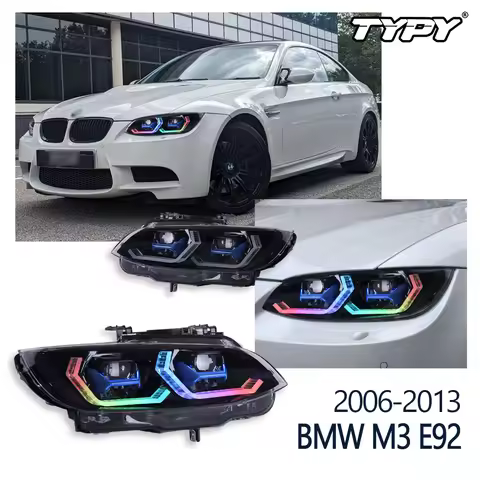 TYPY Head Lamp For BMW E92 E93 M3 LED Headlight 2016-2013 Headlights BMW DRL Turn Signal High Beam A